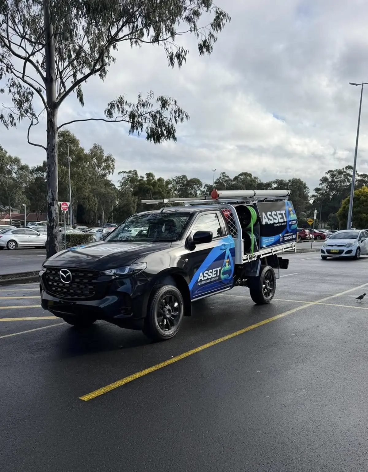 Asset Plumbing Group service vehicle